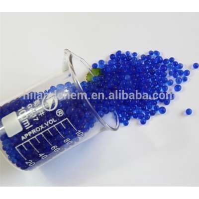 Cobalt free Blue Silica gel 1-3mm beads